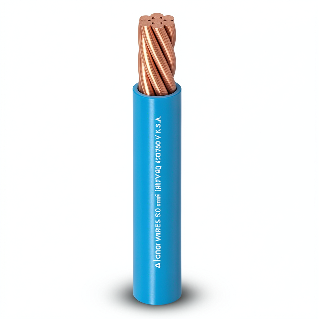 سلك كهرباء نحاسي مجدول الفنار 10 ملم 450/750 فولت مع عزل PVC