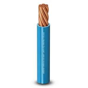 لفة سلك كهرباء مفرد مجدول 95 مم2 450/750 فولت موصل نحاس عزل PVC | شركة الفنار الفنار