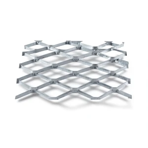 Galvanised Steel Expanded Metal Mesh Bahri 1.4 mm Thickness 1.22 m Width 4 m Length