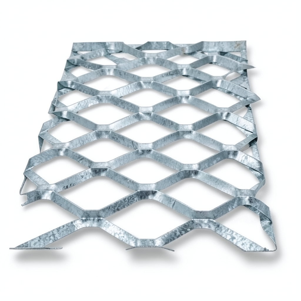 Galvanised Steel Expanded Metal Mesh Bahri 1.5 mm Thickness 1.22 M Width 4 M Length