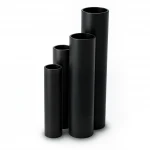 مواسير HDPE الجودة   SDR 33  قطر خارجي 200 مم سمك 6.2 مم لون اسود