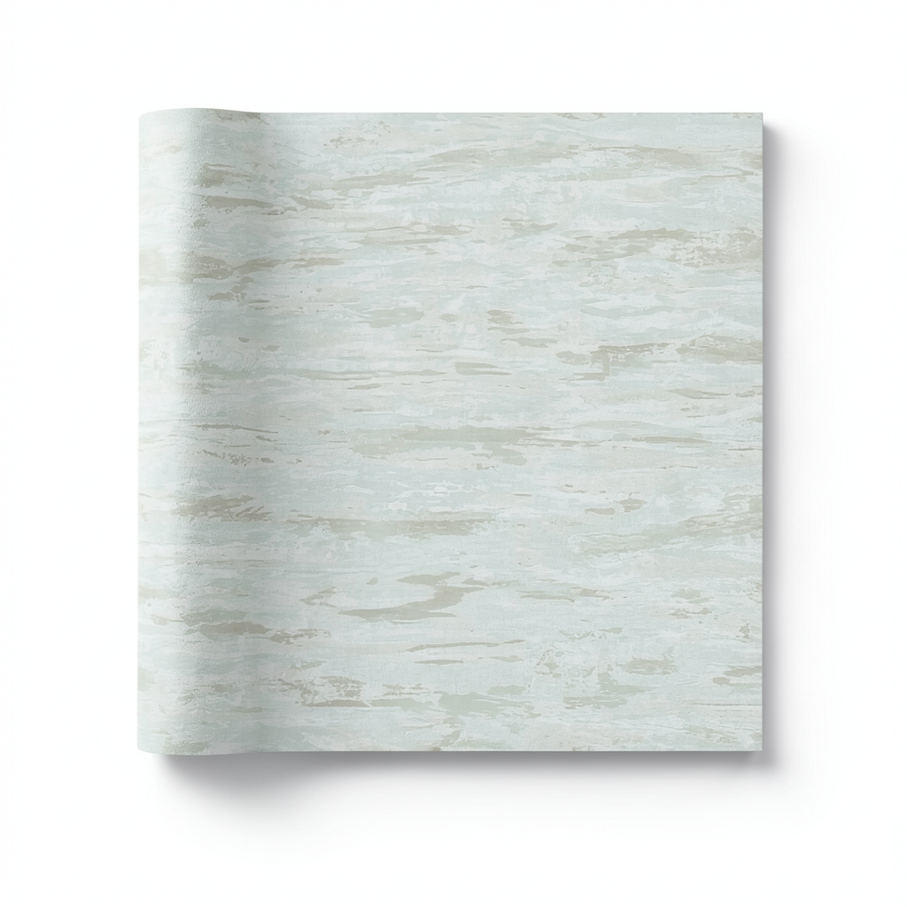 Wall Decoration Patterned Design 10 m x 1.06 m Pale Green