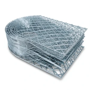 Galvanised Steel Expanded Metal Mesh Bahri Thickness 2 mm Width 1.22 m Length 4 m