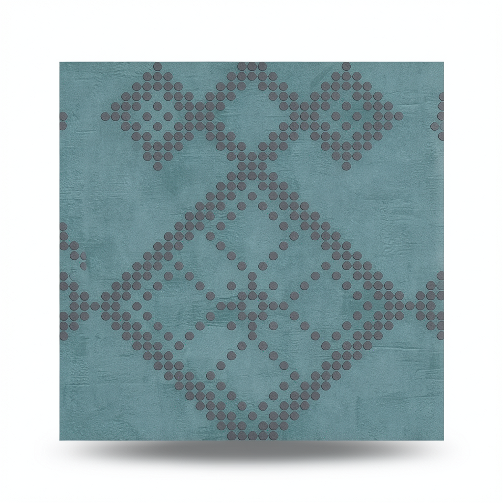 Italian Wallpaper Blue-Green 10m x 0.73m, Model Z90047
