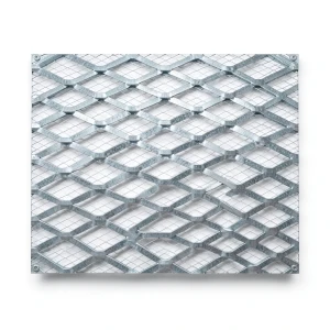 Galvanised Steel Expanded Metal Mesh Bahri Thickness 1.8 mm Width 1.22 m Length 5 m