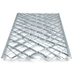 Galvanised Steel Expanded Metal Mesh Bahri 1.5 mm Thickness 1.22 M Width 4 M Length