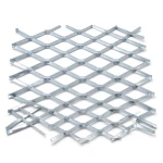 Galvanised Steel Expanded Metal Mesh Bahri Thickness 1.8 mm Width 1.22 meter Length 4 meter