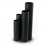 مواسير HDPE الجودة  ضغط 16 بار قطر خارجي 250 مم سمك 34.2 مم لون اسود