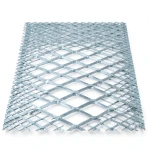 Galvanised Steel Expanded Metal Mesh Bahri Thickness 1.2 mm Width 1.22 m Length 6 m