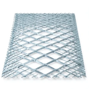 Galvanised Steel Expanded Metal Mesh Bahri Thickness 1.2 mm Width 1.22 m Length 6 m