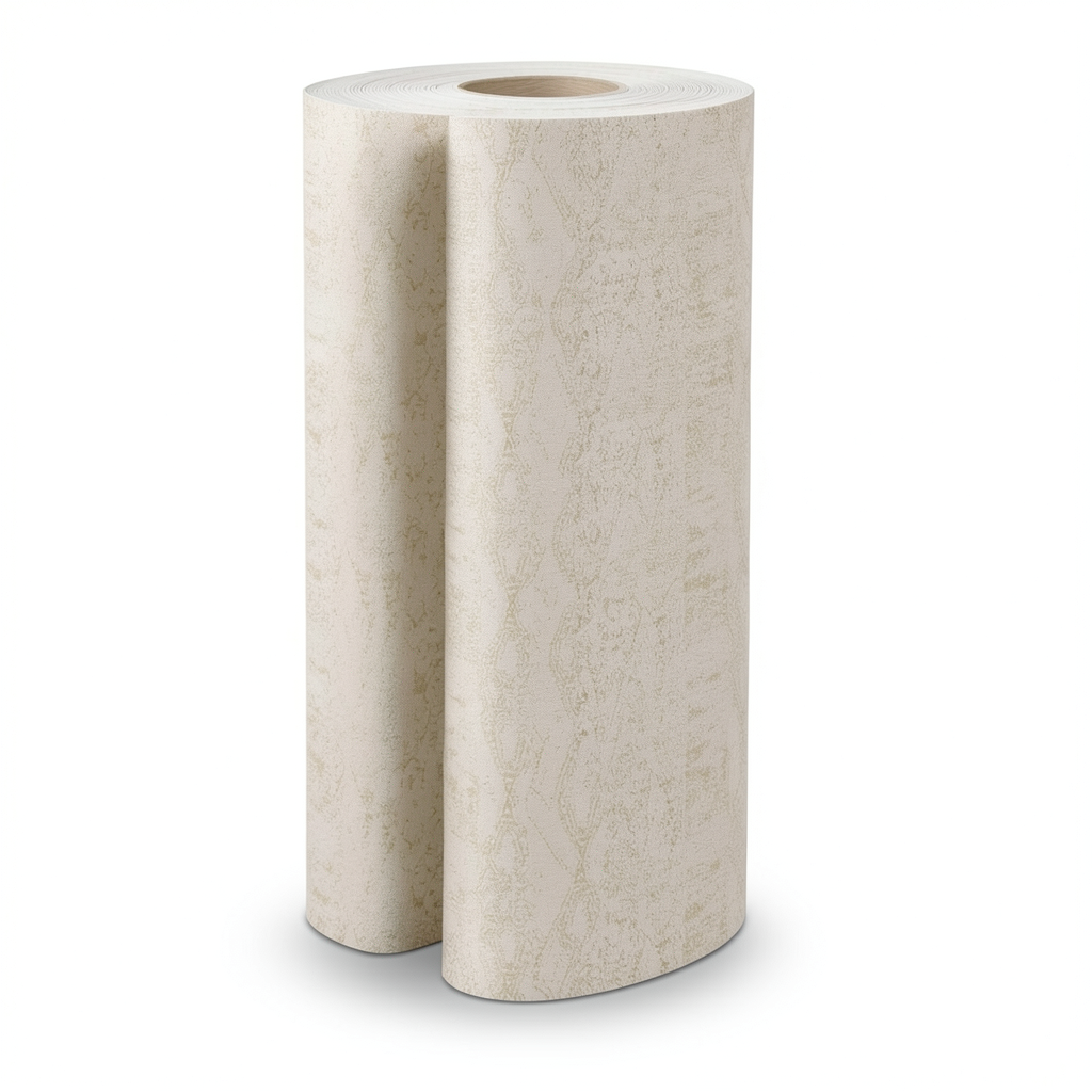 Italian Patterned Wallpaper 10 m x 1.06 m Beige, Model 5927