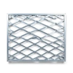 Galvanised Steel Expanded Metal Mesh Bahri 2 mm Thickness 1.22 m Width 5 m Length