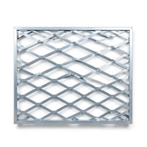 Galvanised Steel Expanded Metal Mesh Bahri 2 mm Thickness 1.22 m Width 5 m Length