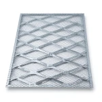 Galvanised Steel Expanded Metal Mesh Bahri 2.3 mm Thickness 1.22 m Width 5 m Length