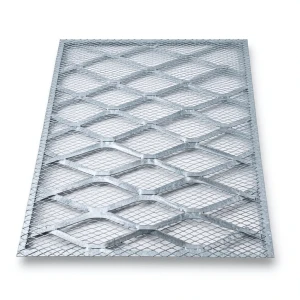 Galvanised Steel Expanded Metal Mesh Bahri 2.3 mm Thickness 1.22 m Width 5 m Length