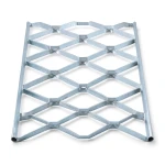 Galvanised Steel Expanded Metal Mesh Bahri 2 mm Thickness 1.22 m Width 5 m Length