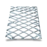 Galvanised Steel Expanded Metal Mesh Bahri 2.3 mm Thickness 1.22 m Width 5 m Length