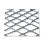 Galvanised Steel Expanded Metal Mesh Bahri Thickness 1.2 mm Width 1.22 m Length 6 m