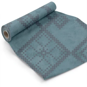 Italian Wallpaper Blue-Green 10m x 0.73m, Model Z90047