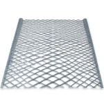 Galvanised Steel Expanded Metal Mesh Bahri Thickness 2.7 mm Width 1.22 m Length 5 m