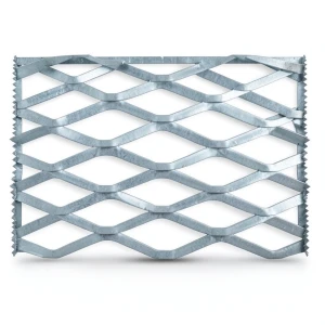 Galvanised Steel Expanded Metal Mesh Bahri Thickness 1.5 mm Width 1.22 m Length 6 m