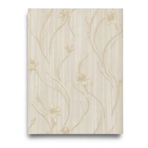 Italian Wallpaper Floral Design Beige Color, Size 10mx0.73m, Model 81028