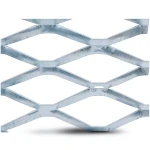 Galvanised Steel Expanded Metal Mesh Bahri Thickness 1.7 mm Width 1.22 m Length 6 m