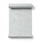 Italian patterned wall Covering, size 10 m x  1.06m, pale gray color, model 82926 