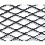 Hot Rolled (Black) Steel Expanded Metal Mesh  Khaleeji Thickness 2.3 mm Width 1.22 meter Length 1 meter | Bait Al Tatawor Company