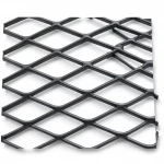 Hot Rolled (Black) Steel Expanded Metal Mesh  Khaleeji Thickness 2.7 mm Width 1.22 meter Length 7 meter | Bait Al Tatawor Company