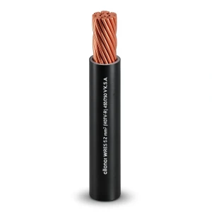 Stranded Electric Wire 120mm2 450/750V PVC Sheathing, Black | Al Fanar