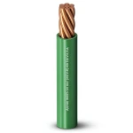 سلك كهرباء نحاس مجدول معزول PVC، مقاس 2.5mm، 450/750 فولت، أخضر | شركة الفنار