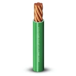سلك مفرد نحاس مجدول معزول PVC، مقاس 1.5mm، 450/750 فولت، أخضر | شركة الفنار