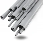 مواسير UPVC الراجحي  EB 35  مقاس 3 إنش سمك 1.93 مم لون رمادي