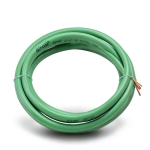 لفة سلك مفرد نحاس مجدول عزل PVC، مقاس 4 ملم، جهد 450/750 فولت | شركة الفنار