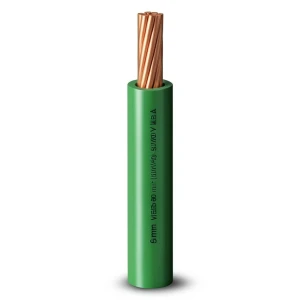 لفة سلك كهرباء مفرد نحاس مجدول معزول PVC، مقاس 6 مم 450/750 فولت | شركة الفنار