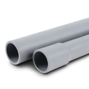 UPVC Pipes Sewage System Nominal Pressure 16 Bar Outside Diameter 200 mm Thickness 14.9 mm Gray