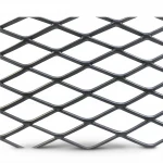 Hot Rolled (Black) Steel Expanded Metal Mesh  Khaleeji Thickness 3 mm Width 1.22 meter Length 4 meter | Bait Al Tatawor Company
