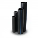مواسير HDPE الجودة  ضغط 16 بار قطر خارجي 110 مم سمك 15.1 مم لون اسود