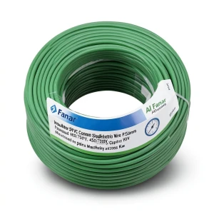 سلك كهرباء مفرد نحاس مجدول معزول PVC، مقاس 35 ملي، 450/750 فولت | شركة الفنار