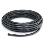لفة أنابيب HDPE ضغط 6 بار PE 80 قطر خارجي 160 مم SDR 22 لون أسود
