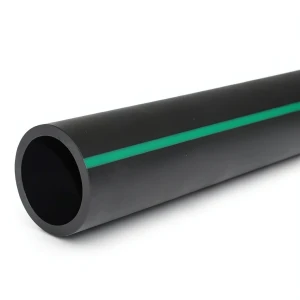 مواسير HDPE ضغط 6 بار PE 80 قطر خارجي 180 مم SDR 22 لون أسود
