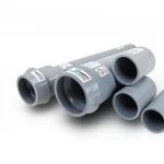 UPVC Pipes ALWatania Company Nominal Pressure 6 Bar Outside Diameter 630 mm Thickness 15.4 mm Gray 