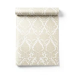Italian Wallpaper Pattern Design 10m x 1.06m, Cream Color, Model 41307