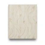 Italian Wallpaper Floral Design Beige Color, Size 10mx0.73m, Model 81028