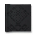 Italian Wallpaper 10m x 0.73m Black Color, Model Z90044