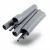 UPVC Pipes  DB 120  Al-Rajhi  Weight 0.369 kg / meter  Size  ½ 1  inch Thickness 1.52 mm Gray Colour