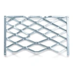 Galvanised Steel Expanded Metal Mesh Bahri 2 mm Thickness 1.22 m Width 6 m Length