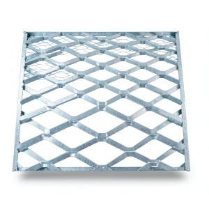 Galvanised Steel Expanded Metal Mesh Bahri Thickness 2.3 mm Width 1.22 m Length 6 m
