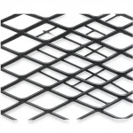Hot Rolled (Black) Steel Expanded Metal Mesh  Khaleeji Thickness 2.8 mm Width 1.22 meter Length 2 meter | Bait Al Tatawor Company